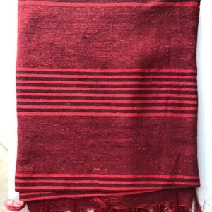 Red Stripe Throw