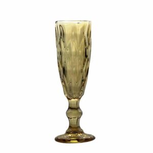 Vintage Champagne Glass - Gold