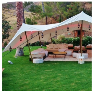 5X5m 2 Ply Bedouin Stretch Tent