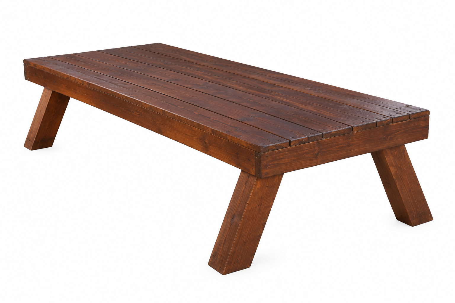 Rustic Wooden Picnic Table