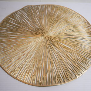 Gold Stripped Placemats