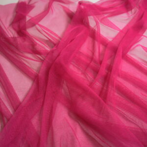 Dark Pink Mesh Table Runner