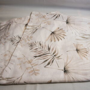 Leaves Neutral Color Table Runner