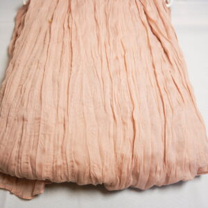 Beige/Muted Pink Ripple Table Runner